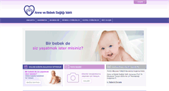 Desktop Screenshot of annevebebek.org